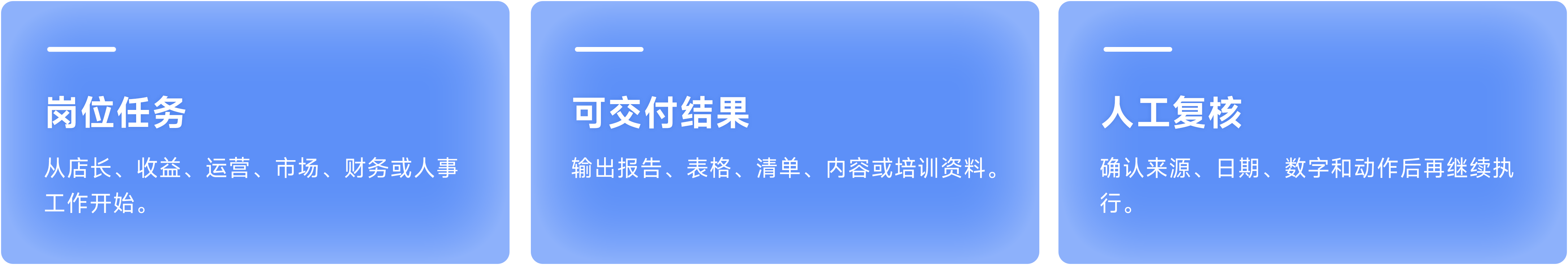 酒店AI工作台从真实岗位任务出发，输出报告、表格、清单等可交付结果