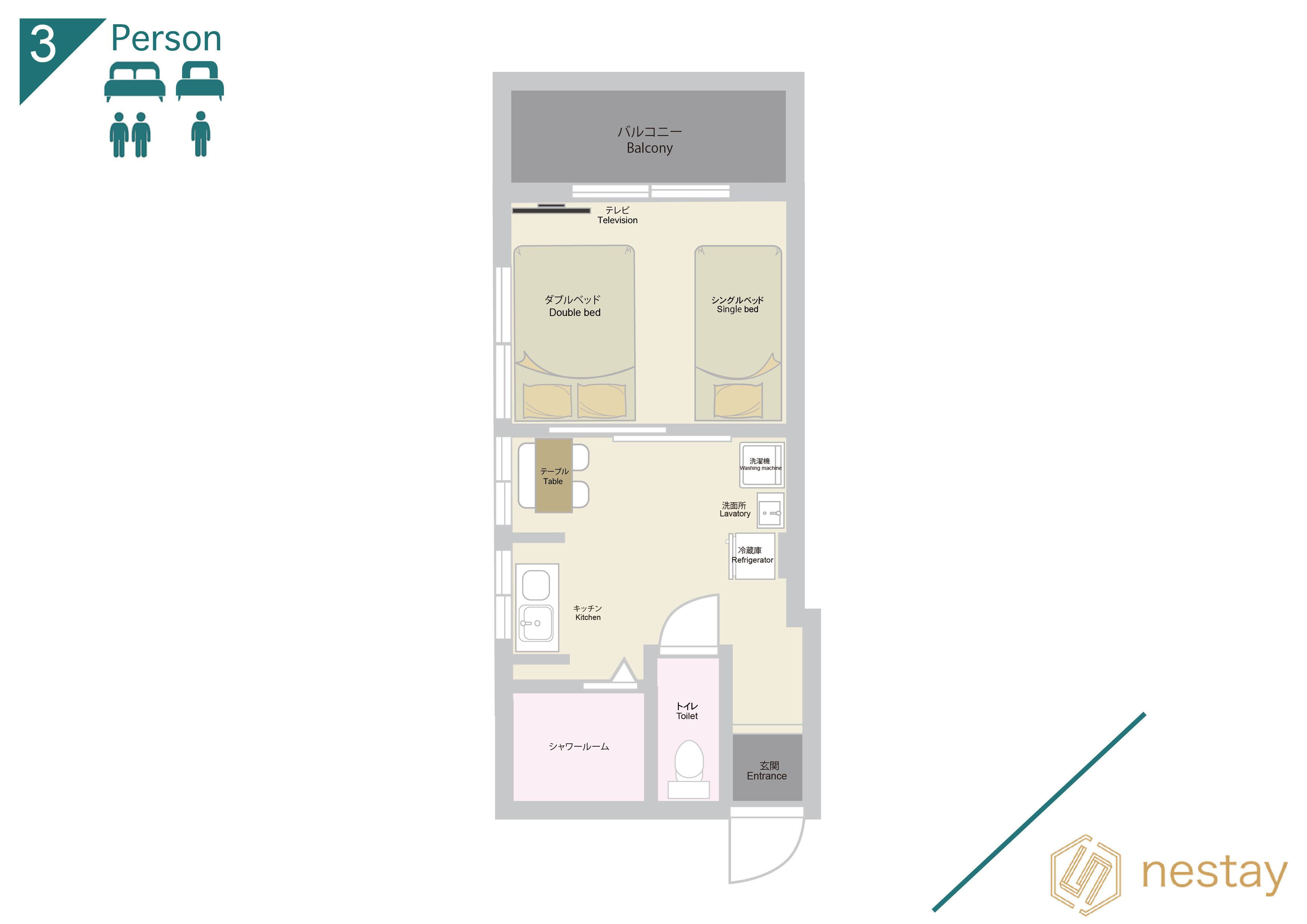 nestay apartment tokyo kagurazaka 403 4