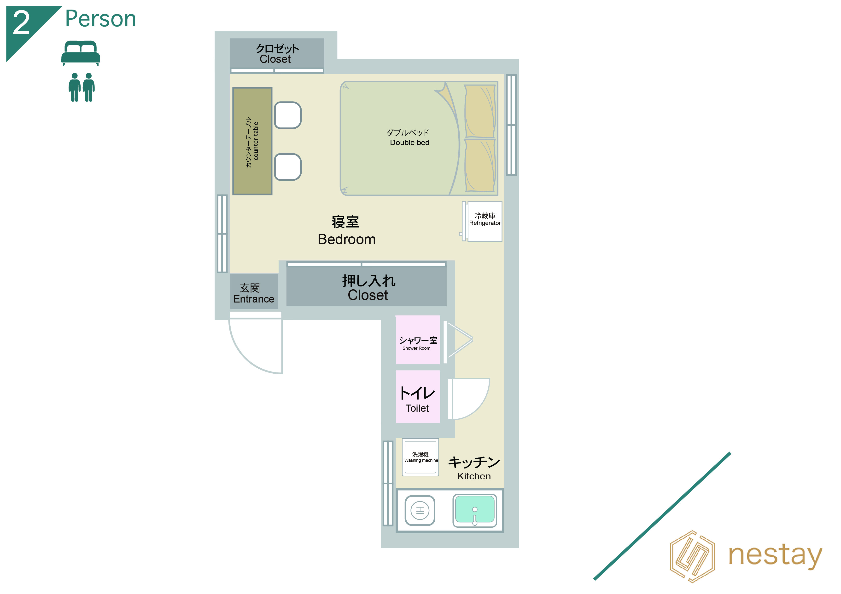 nestay suite tokyo Takadanobaba  207-20